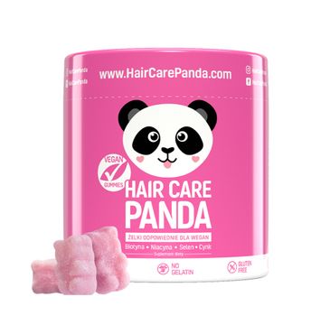 Noble Health Hair Care Panda witaminy na włosy w żelkach 300g