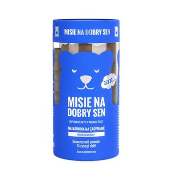 Noble Health Misie na dobry sen suplement diety w postaci żelek (300 g)