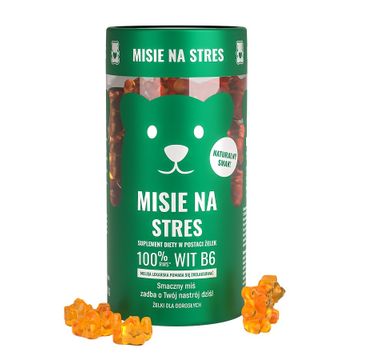 Noble Health Misie na stres suplement diety w postaci żelek (300 g)