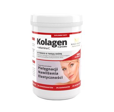 Noble Health Premium Wellness kolagen w proszku + witamina C 100g