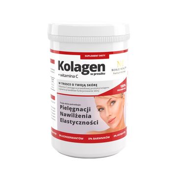 Noble Health Premium Wellness kolagen w proszku + witamina C 100g