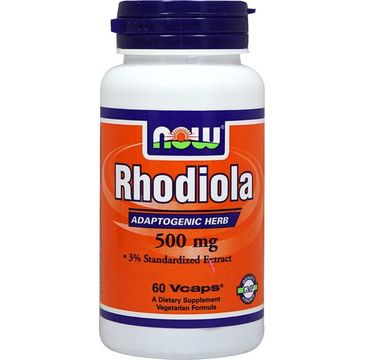 Now Foods Rhodiola 500mg suplement diety 60 kapsułek