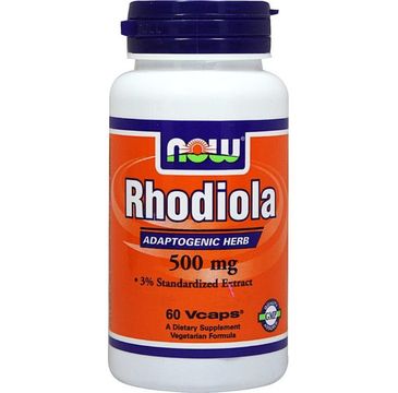 Now Foods Rhodiola 500mg suplement diety 60 kapsułek
