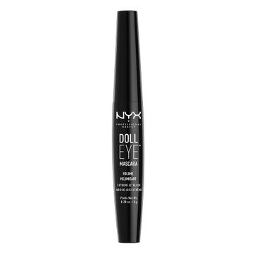 NYX Professional MakeUp Doll Eye Mascara Volume pogrubiający tusz do rzęs Black 8g