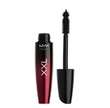 NYX Professional MakeUp Lush Lashes Mascara XXL pogrubiający tusz do rzęs Black (15 ml)