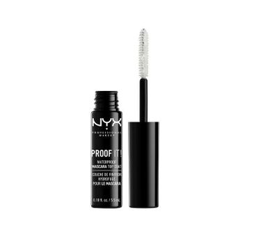 NYX Professional MakeUp Proof It! Waterproof Mascara Top Coat przezroczysty tusz do rzęs (5.5 ml)