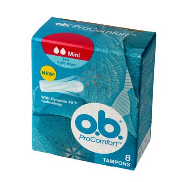 O.B. ProComfort Mini komfortowe tampony 1 op. -  8 szt,