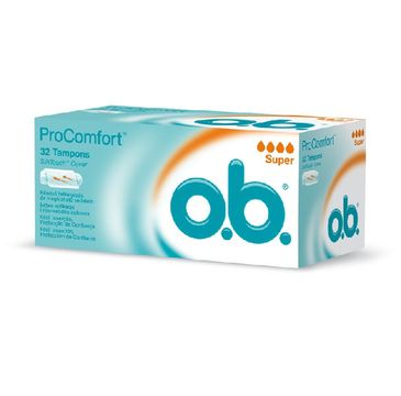O.B. tampony higieniczne ProComfort Super 32 sztuki (3+1)