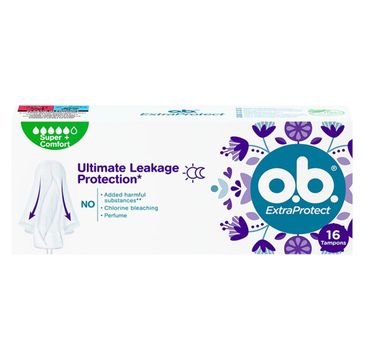 O.B. ExtraProtect Super+ Comfort tampony (16 szt.)