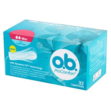 O.B. ProComfort Mini komfortowe tampony 1 op. -  32 szt.