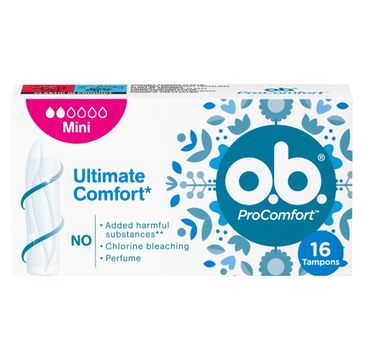 O.B. ProComfort Mini tampony higieniczne 1 op. - 16 szt.