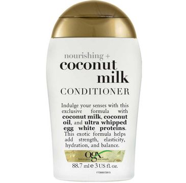 OGX Nourishing + Coconut Milk Conditioner nawilżająca odżywka z mleczkiem kokosowym (88.7 ml)