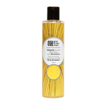 OH! My Sexy Hair Vitamin Bomb Shampoo szampon do włosów z ekstraktem z orzechów makadamia (250 ml)