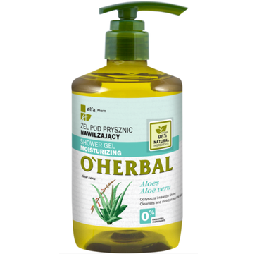 O'Herbal nawilżający żel pod prysznic z ekstraktem z aloesu (750 ml)