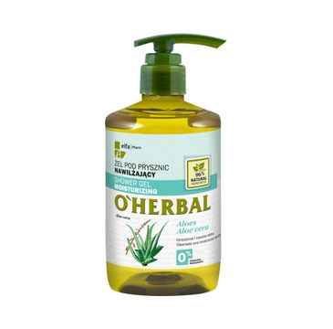 O'Herbal Shower Gel Moisturizing żel pod prysznic nawilżający z ekstraktem z aloesu (750 ml)