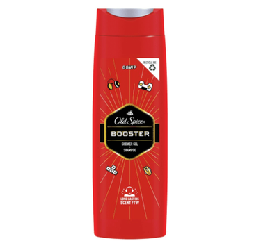 Old Spice Bosster Szampon i Żel pod prysznic 2 w 1 dla mężczyzn (400 ml)