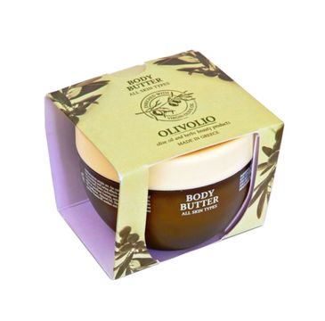 Olivolio Body Butter masło do ciała z organiczną oliwą z oliwek i masłem shea (250 ml)