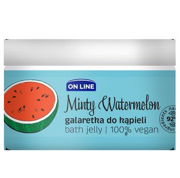 On Line Bath Jelly Galaretka do kąpieli Minty Watermelon (230 ml)