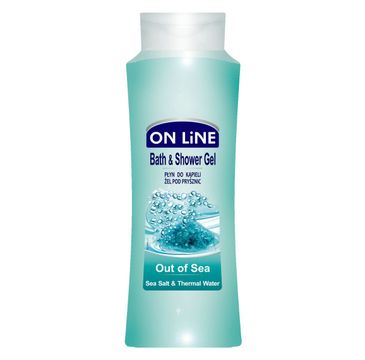 On Line Bath & Shower Gel Out Of Sea płyn do kąpieli i pod prysznic 750 ml