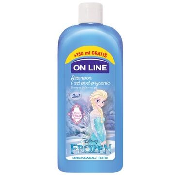On Line Disney Frozen szampon i żel pod prysznic dla dzieci 400 ml