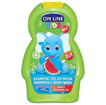 On Line Kids Szampon 2w1 Arbuz 250 ml