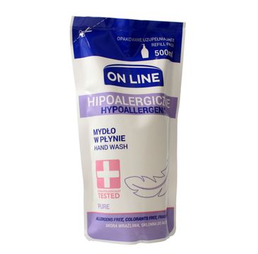 On Line mydło w płynie hipoalergiczne Pure - uzupełnienie 500 ml