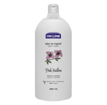 On Line – Płyn do kąpieli Pink Mallow (980 ml)