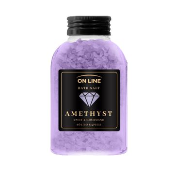 On Line sól do kąpieli Amethyst (600 g)