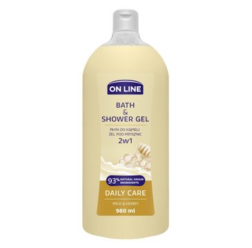 On Line – Żel i Płyn do kąpieli 2w1 Daily Care (980 ml)