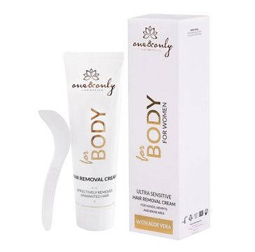 One&Only For Body For Women Ultra Sensitive Hair Removal Cream ultradelikatny krem do depilacji Aloe Vera (100ml)