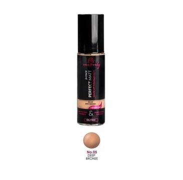 One&Only For Face Perfect Matt Make Up Foundation matująco-nawilżający podkład mineralny do twarzy 05 Deep Bronze 30ml