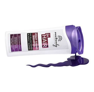 One&Only For Hair Violet Toning Shampoo tonujący szampon do włosów blond rozjaśnianych i siwych 200ml