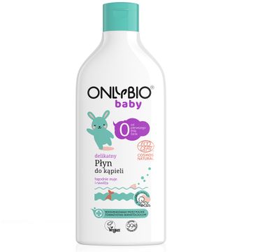 OnlyBio Baby delikatny płyn do kąpieli od 1 dnia życia (500 ml)