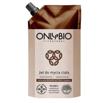 OnlyBio Fitosterol Żel do mycia ciała nawilżająco-odżywczy opakowanie zapasowe (250 ml)