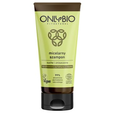 OnlyBio Fitosterol Szampon micelarny do włosów suchych i zniszczonych (200 ml)