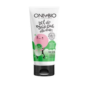 OnlyBio Fitosterol Żel do mycia ciała dla dzieci od pierwszego dnia do trzeciego roku życia w tubce (200 ml)