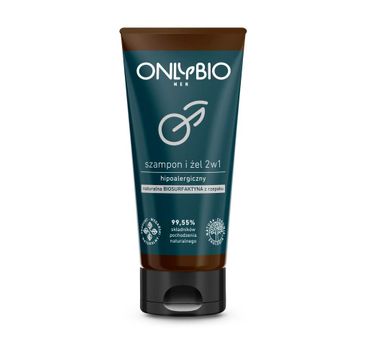 OnlyBio Men Szampon i żel 2w1 hipoalergiczny (200 ml)