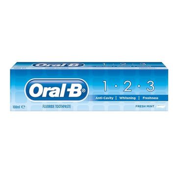Oral-B 1-2-3 pasta do zębów z dodatkiem fluoru Mint (100 ml)