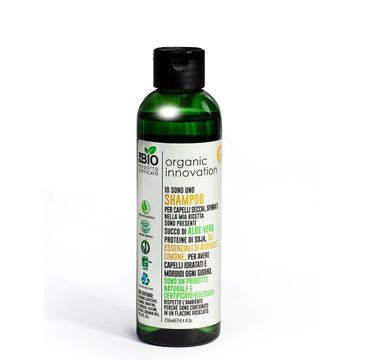 Organic Innovation Naturalny szampon nawilżająco-regenerujący z proteinami do włosów suchych i zniszczonych (250 ml)