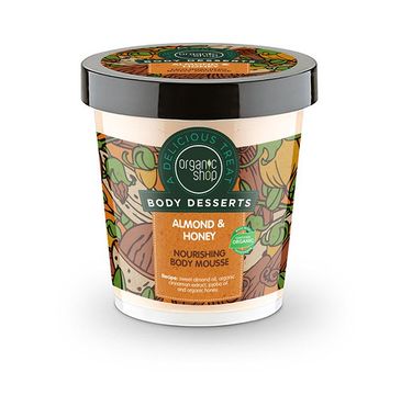 Organic Shop Body Desserts mus do ciała almond & honey milk 450 ml