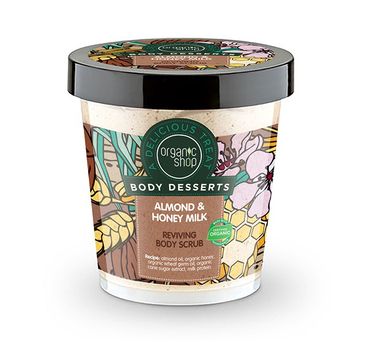 Organic Shop Body Desserts mus peeling do ciała almond & honey (450 ml)