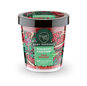 Organic Shop Body Desserts peeling do ciała cukrowy pomegranate (450 ml)