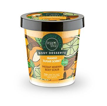 Organic Shop Body Desserts Sugar Sorbet peeling do ciała mango (450 ml)