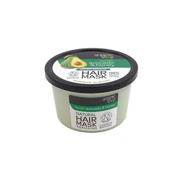 Organic Shop Hair Mask maska rewitalizująca do włosów Awokado & Miód 250ml