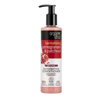 Organic Shop Invigorating Conditioner odżywka wygładzająca do włosów Granat & Paczula 280ml