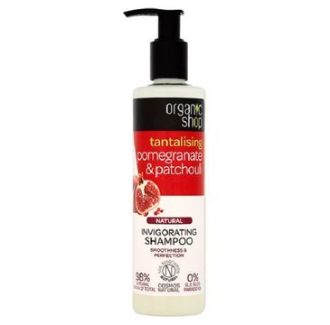 Organic Shop Invigorating Shampoo szampon wygładzający do włosów Granat & Paczula (280ml)