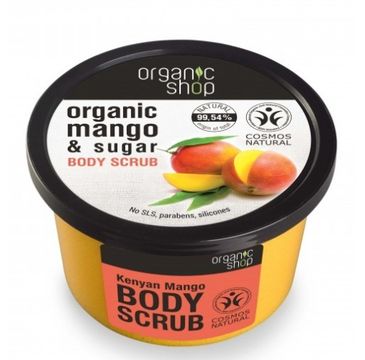 Organic Shop Scrub peeling do ciała kenijskie mango (250 ml)