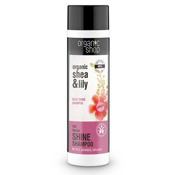 Organic Shop szampon do każdego typu włosów jedwabny nektar 280 ml
