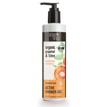 Organic Shop żel pod prysznic orzeźwiający grejpfrut (280 ml)