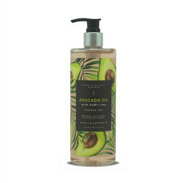 Organik Botanik Avocado Oil with Kaffir Lime Shower Gel żel pod pod prysznic z olejem awokado i liśćmi kaffiru (500 ml)